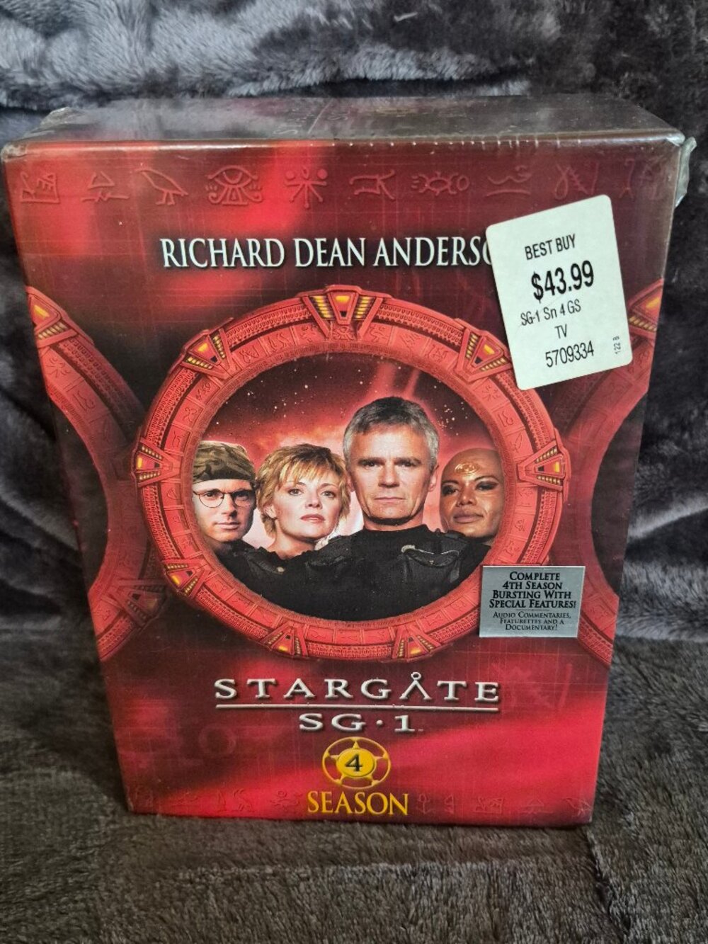 Stargate SG-1 - Season 4 Giftset (DVD, 2003, 5-Disc Set, Five Disc Boxed Set New